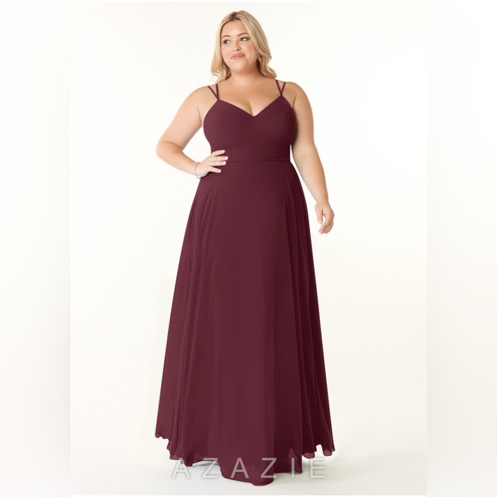 Azazie Cabernet Dress